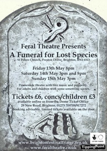 funeral for lost species